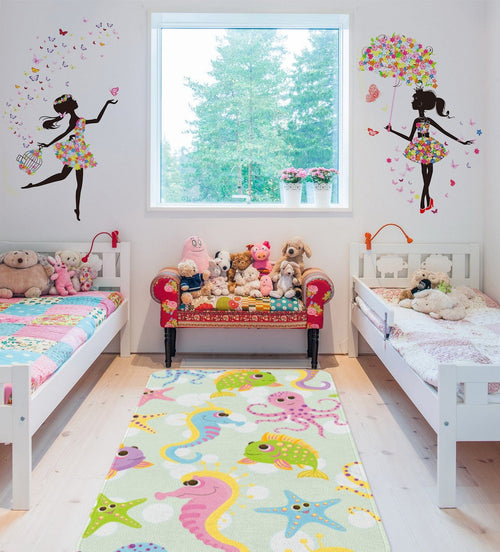 Passatoia per bambini Kimally 2056 Multicolore (1)