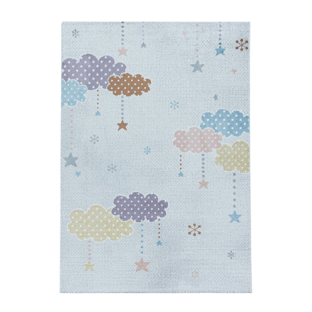 Passatoia per bambini Lucky 3611 Stars Bianco & AYYTPCH-LUCKY3611WHITE-TRAVERSA
