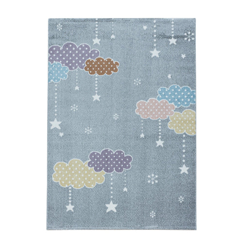 Passatoia per bambini Lucky 3611 Stars Grigio & AYYTPCH-LUCKY3611GREY-TRAVERSA