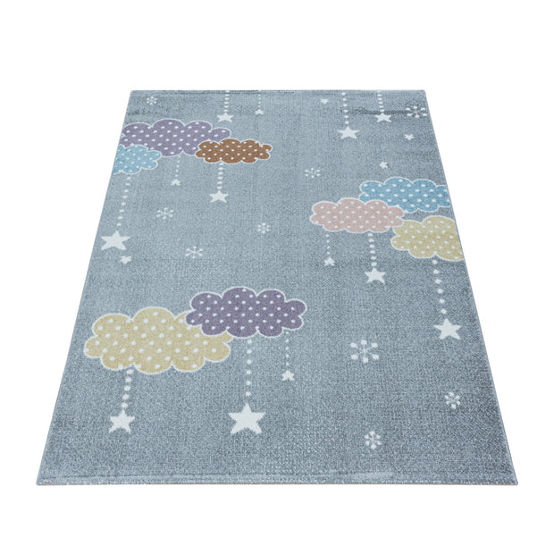 Passatoia per bambini Lucky 3611 Stars Grigio (2)