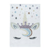 Passatoia per bambini Lucky 3613 Unicorn Bianco & AYYTPCH-LUCKY3613WHITE-TRAVERSA