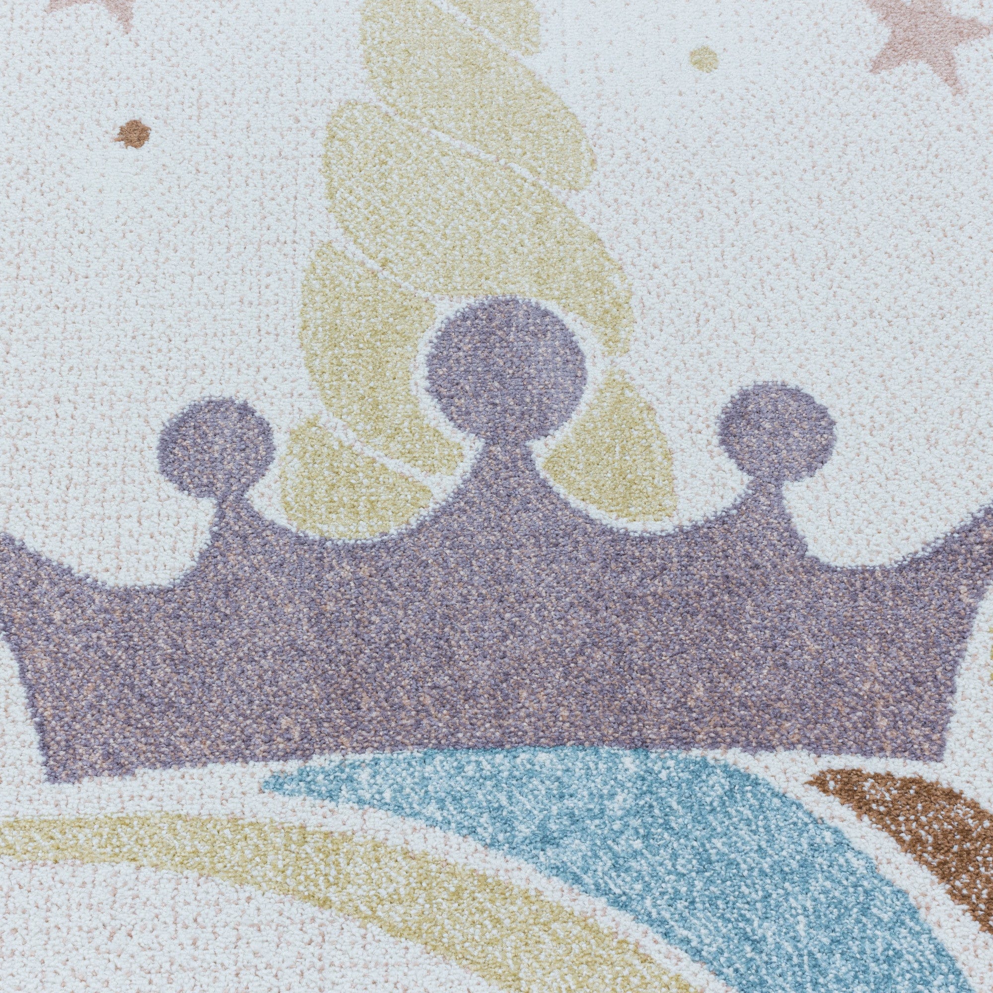 Passatoia per bambini Lucky 3613 Unicorn Bianco (4)