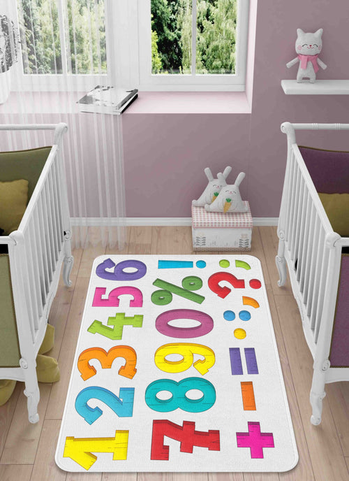 Passatoia per bambini Numbers 1015 Multicolore (1)