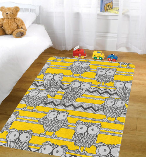 Passatoia per bambini Owl 57 Multicolore (1)