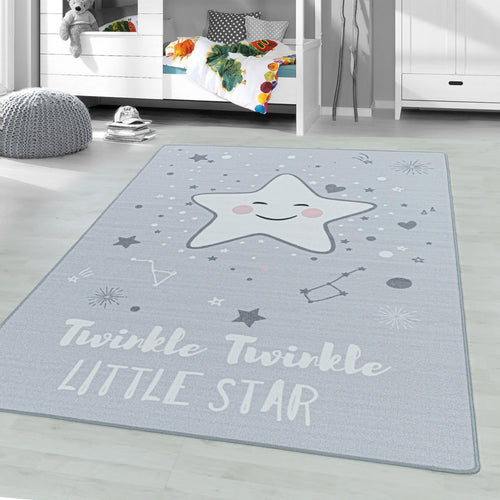 Passatoia per bambini Play 2901 Stars Grigio (1)