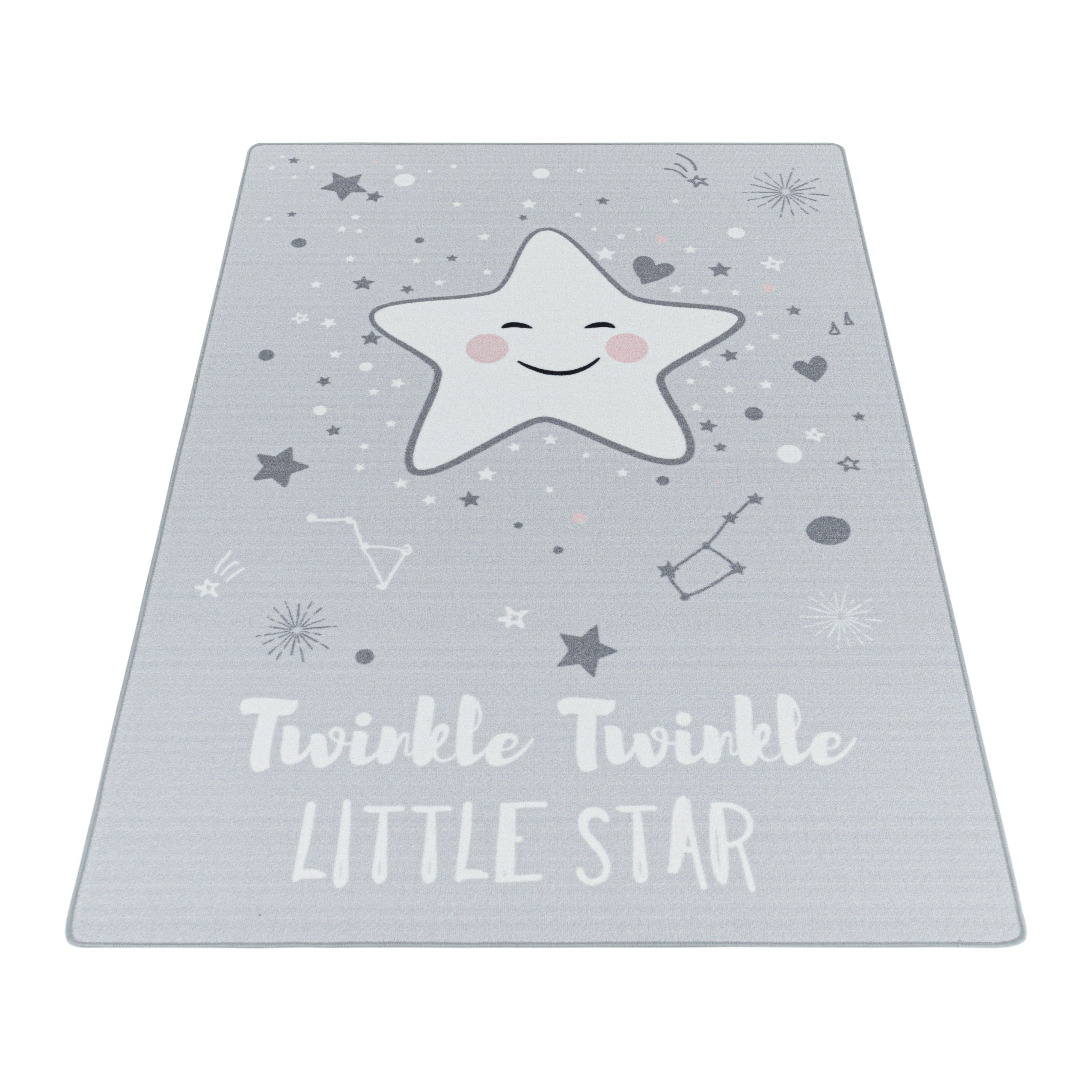 Passatoia per bambini Play 2901 Stars Grigio (2)