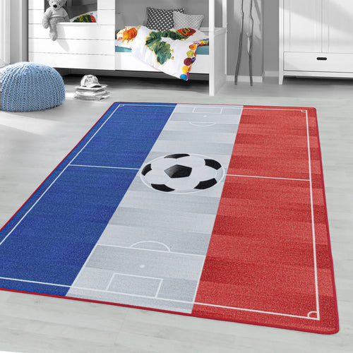 Ayyildiz Teppiche Passatoia per bambini Play 2913 Stadium France Bianco