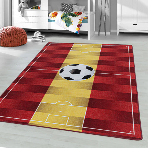 Passatoia per bambini Play 2914 Stadium Spain Giallo (1)