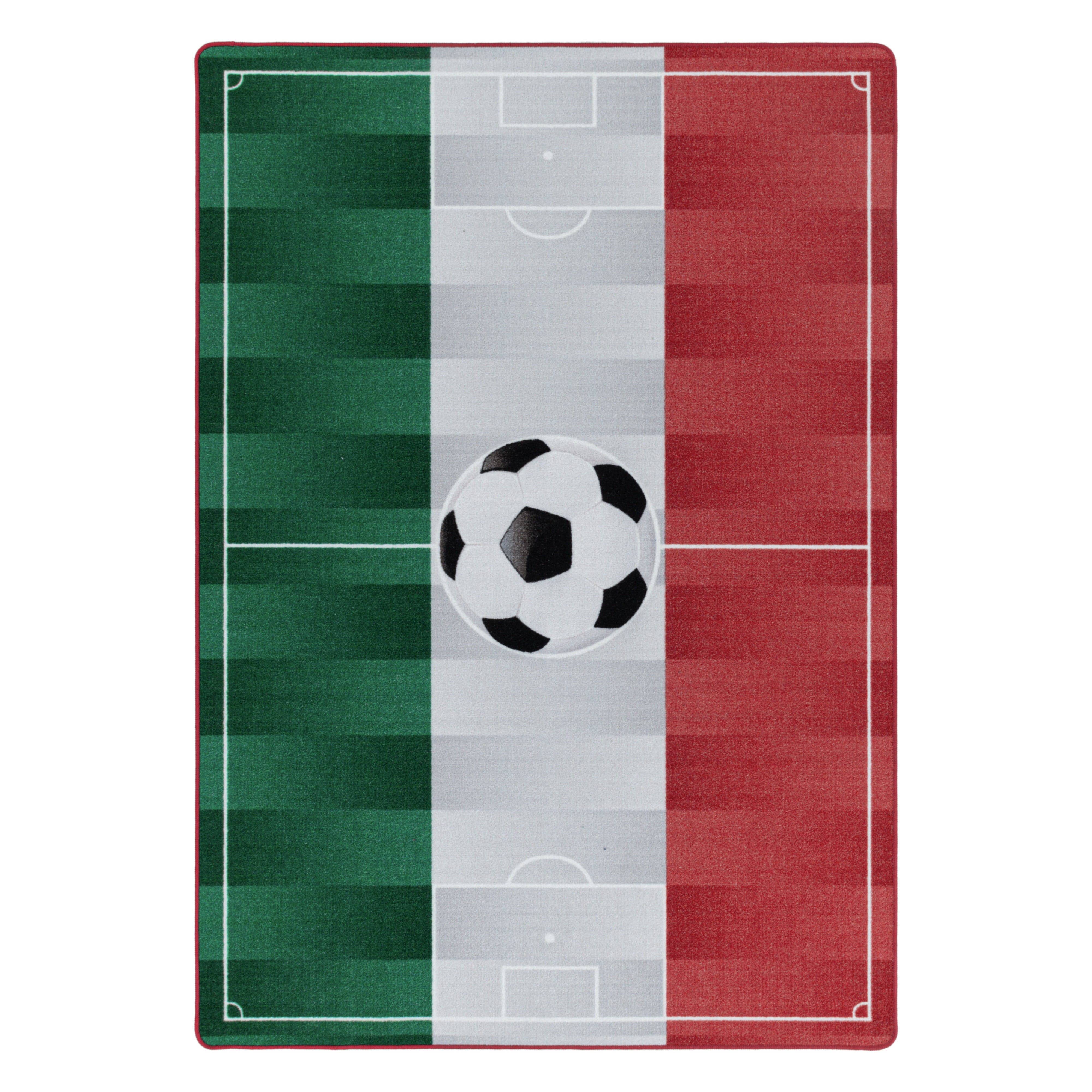 Passatoia per bambini Play 2915 Stadium Italy Bianco & AYYTPCH-PLAY2915WHITE-TRAVERSA