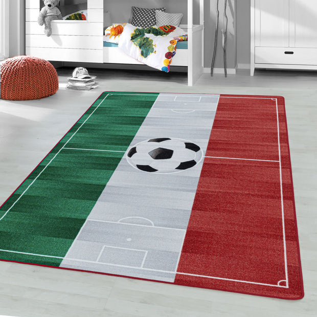 Passatoia per bambini Play 2915 Stadium Italy Bianco (1)