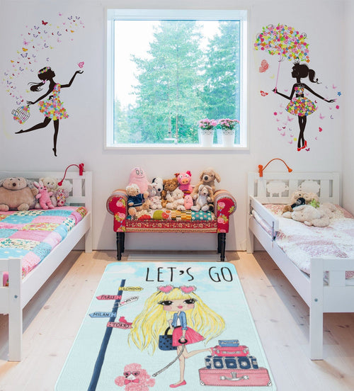 Passatoia per bambini Yellow 2032 Multicolore (1)
