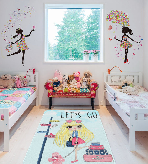 Passatoia per bambini Yellow 2032 Multicolore (1)