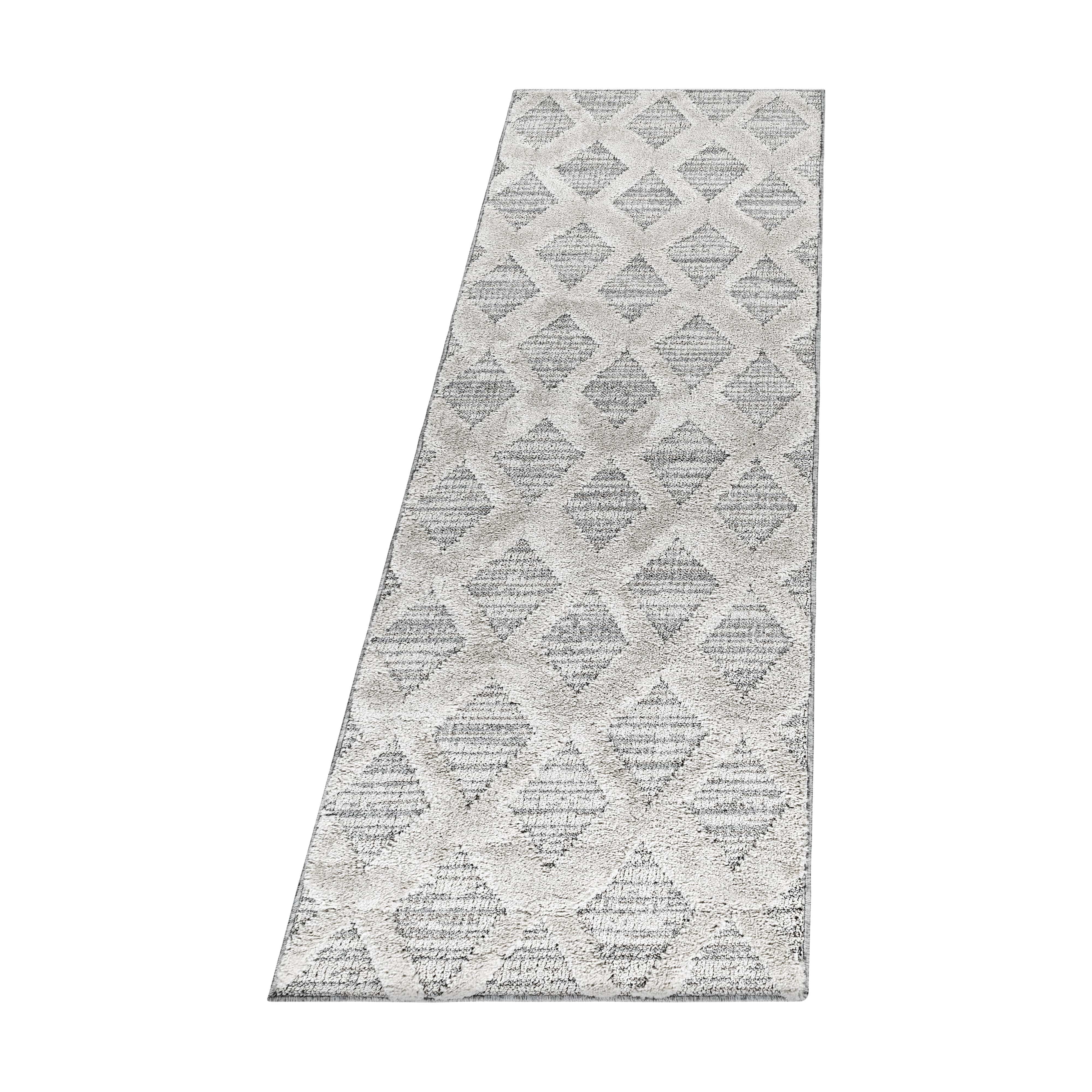 Passatoia Pisa 4703 Boho Design Grigio & AYYTPCH-PISA4703GREY-TRAVERSA