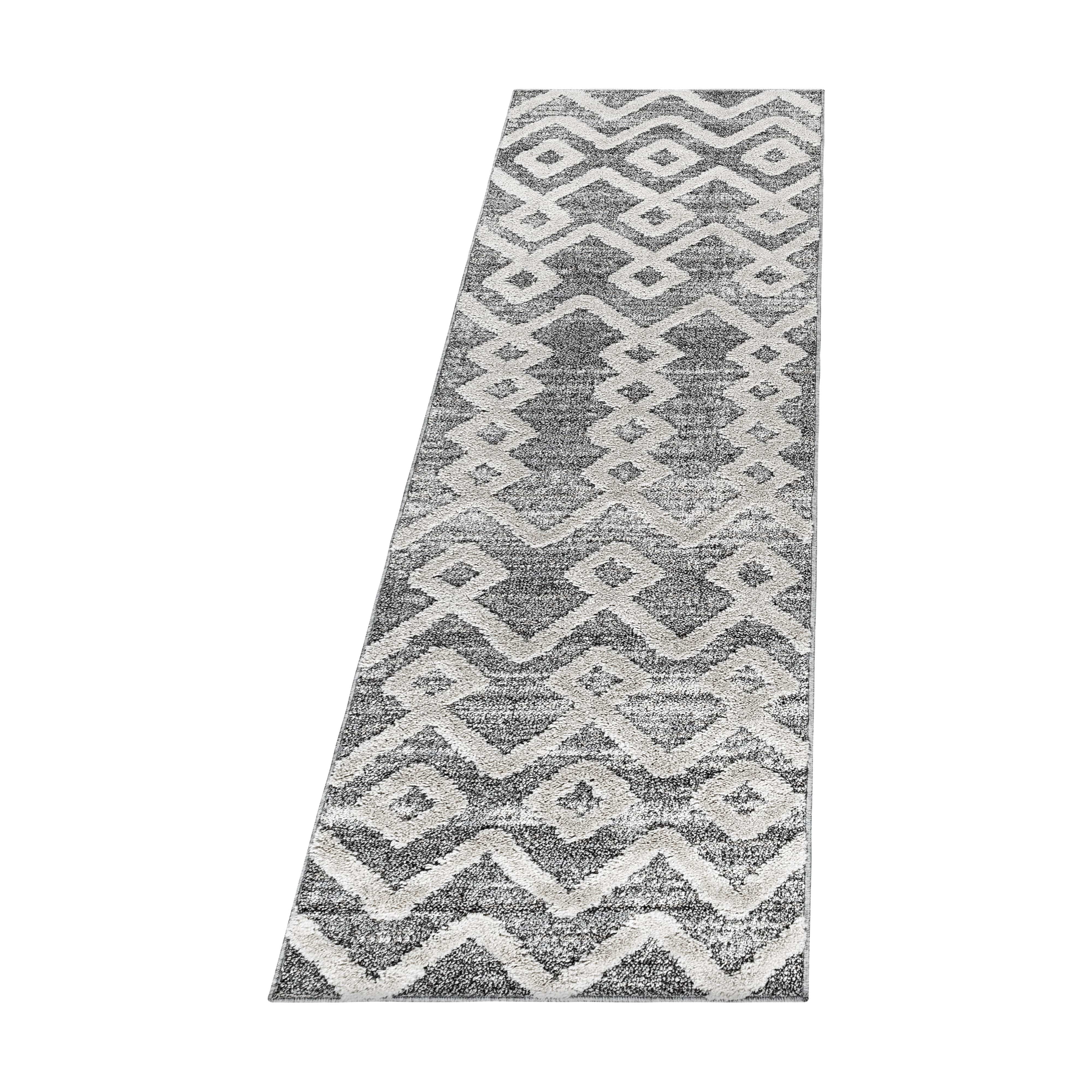 Passatoia Pisa 4704 Boho Design Grigio & AYYTPCH-PISA4704GREY-TRAVERSA
