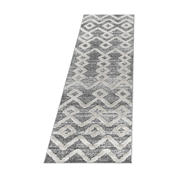 Passatoia Pisa 4704 Boho Design Grigio & AYYTPCH-PISA4704GREY-TRAVERSA