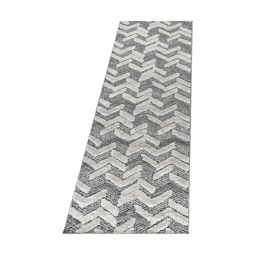 Passatoia Pisa 4705 Berber Design Grigio & AYYTPCH-PISA4705GREY-TRAVERSA