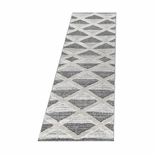 Passatoia Pisa 4709 Geometric Grigio & AYYTPCH-PISA4709GREY-TRAVERSA