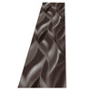Passatoia Plus 8008 Abstract Waves Marrone & AYYTPCH-PLUS8008BROWN-TRAVERSA