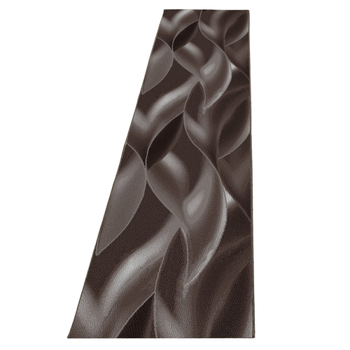 Passatoia Plus 8008 Abstract Waves Marrone & AYYTPCH-PLUS8008BROWN-TRAVERSA