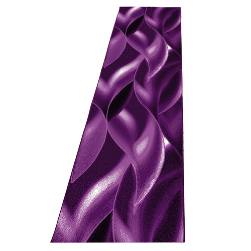 Passatoia Plus 8008 Abstract Waves Violetto & AYYTPCH-PLUS8008LILA-TRAVERSA