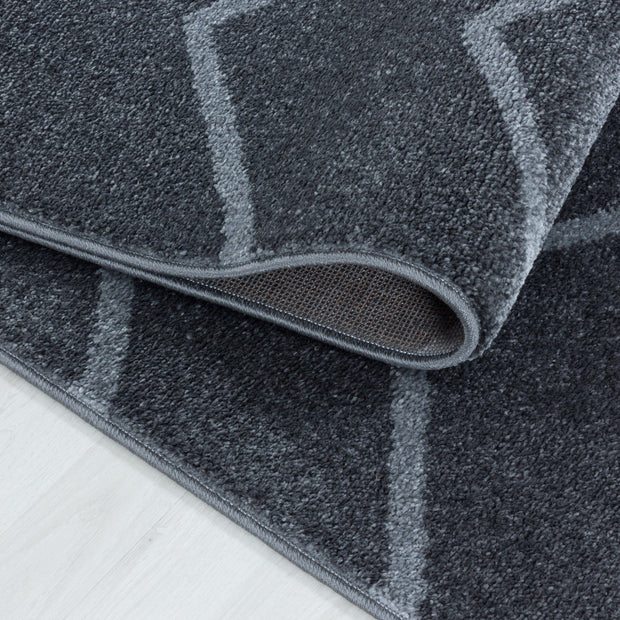 Passatoia Rio 4602 Chevron Design Grigio (2)