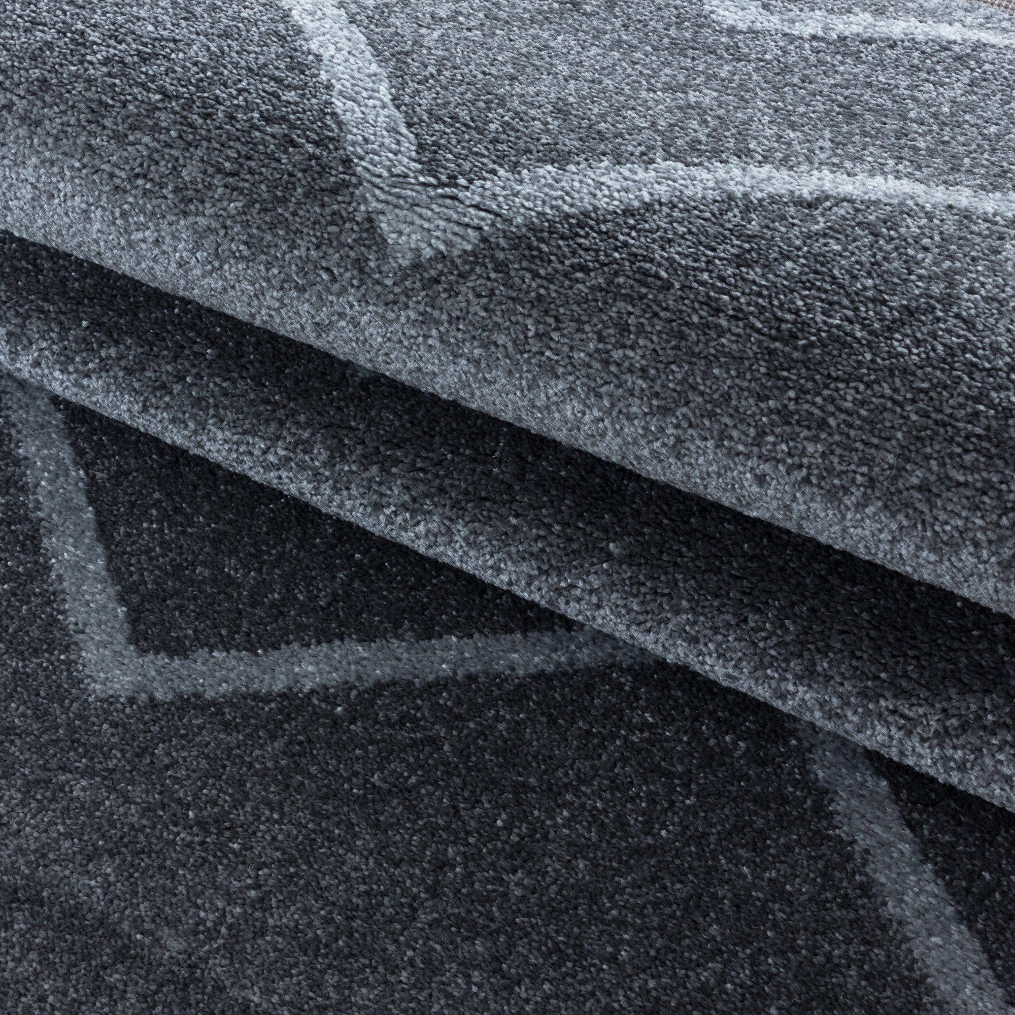 Passatoia Rio 4602 Chevron Design Grigio (3)