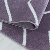 Passatoia Rio 4602 Chevron Design Violetto (2)