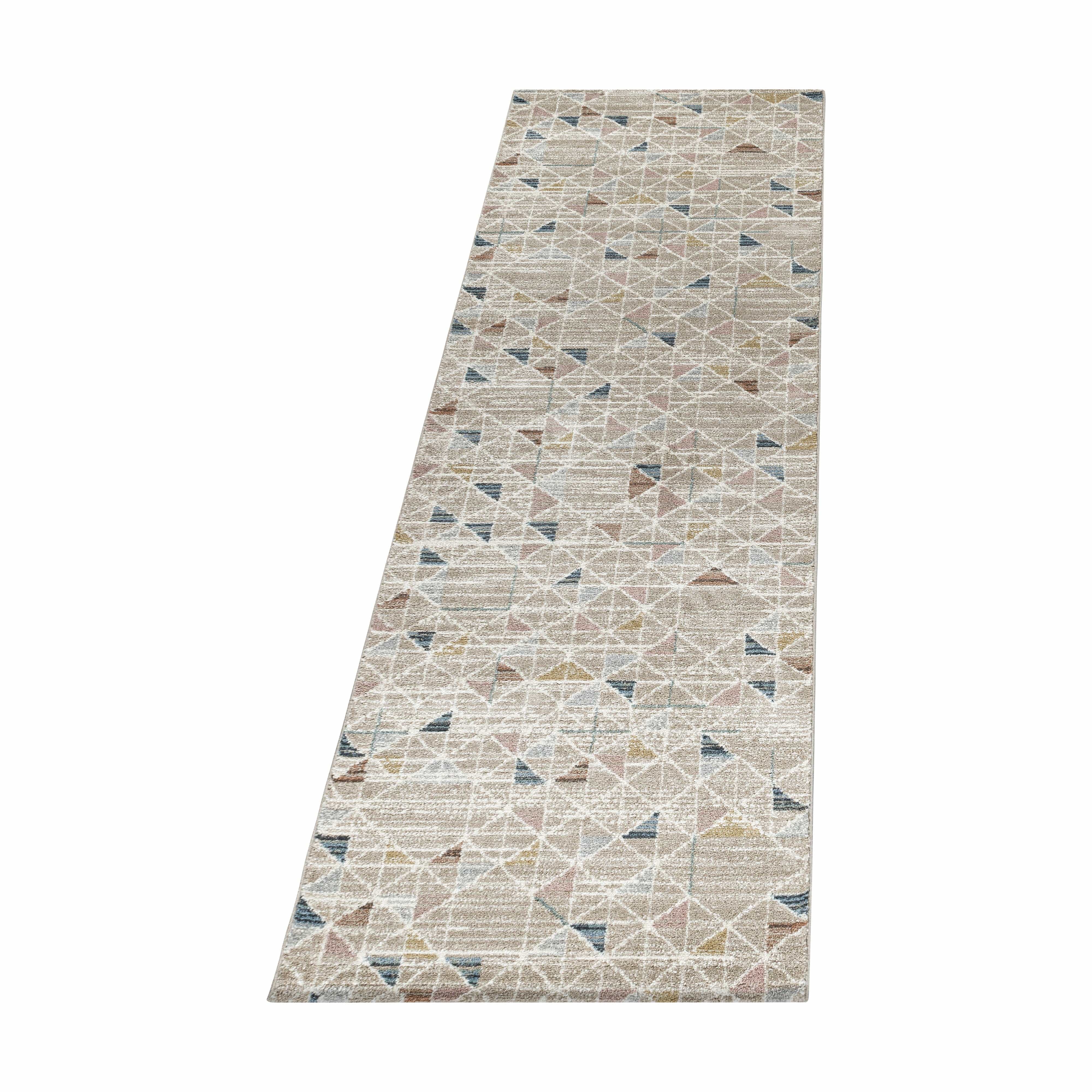 Passatoia Royal 4804 Triangles multicolore & AYYTPCH-ROYAL4804MULTI-TRAVERSA
