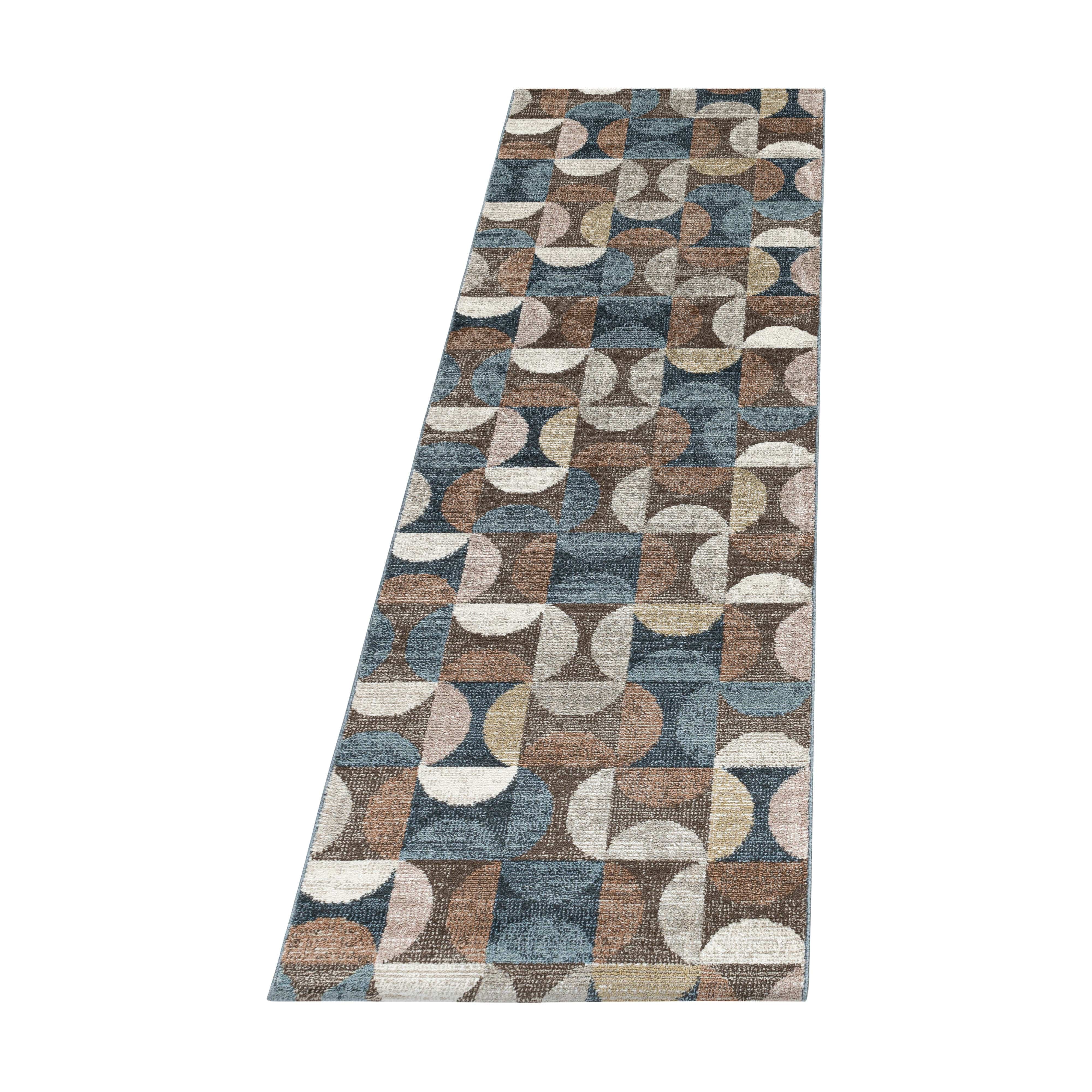 Passatoia Royal 4808 Squares Marrone & AYYTPCH-ROYAL4808BROWN-TRAVERSA