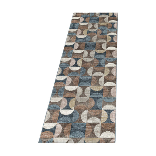 Passatoia Royal 4808 Squares Marrone & AYYTPCH-ROYAL4808BROWN-TRAVERSA