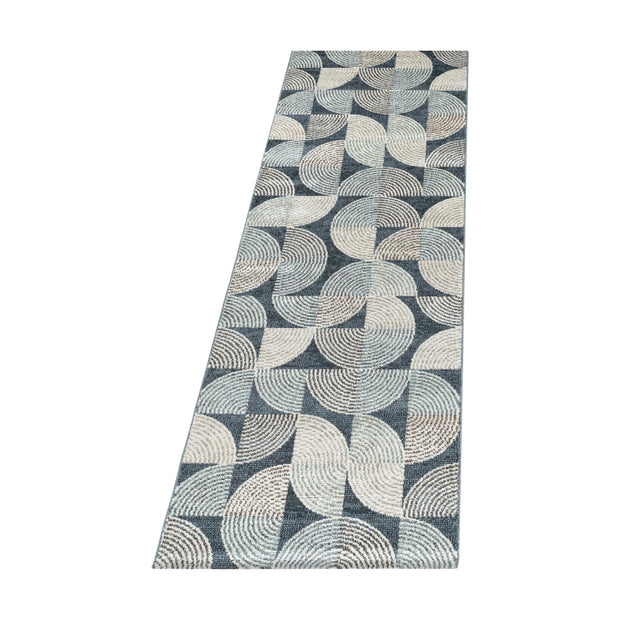 Passatoia Royal 4809 Geometric Blu & AYYTPCH-ROYAL4809NAVY-TRAVERSA
