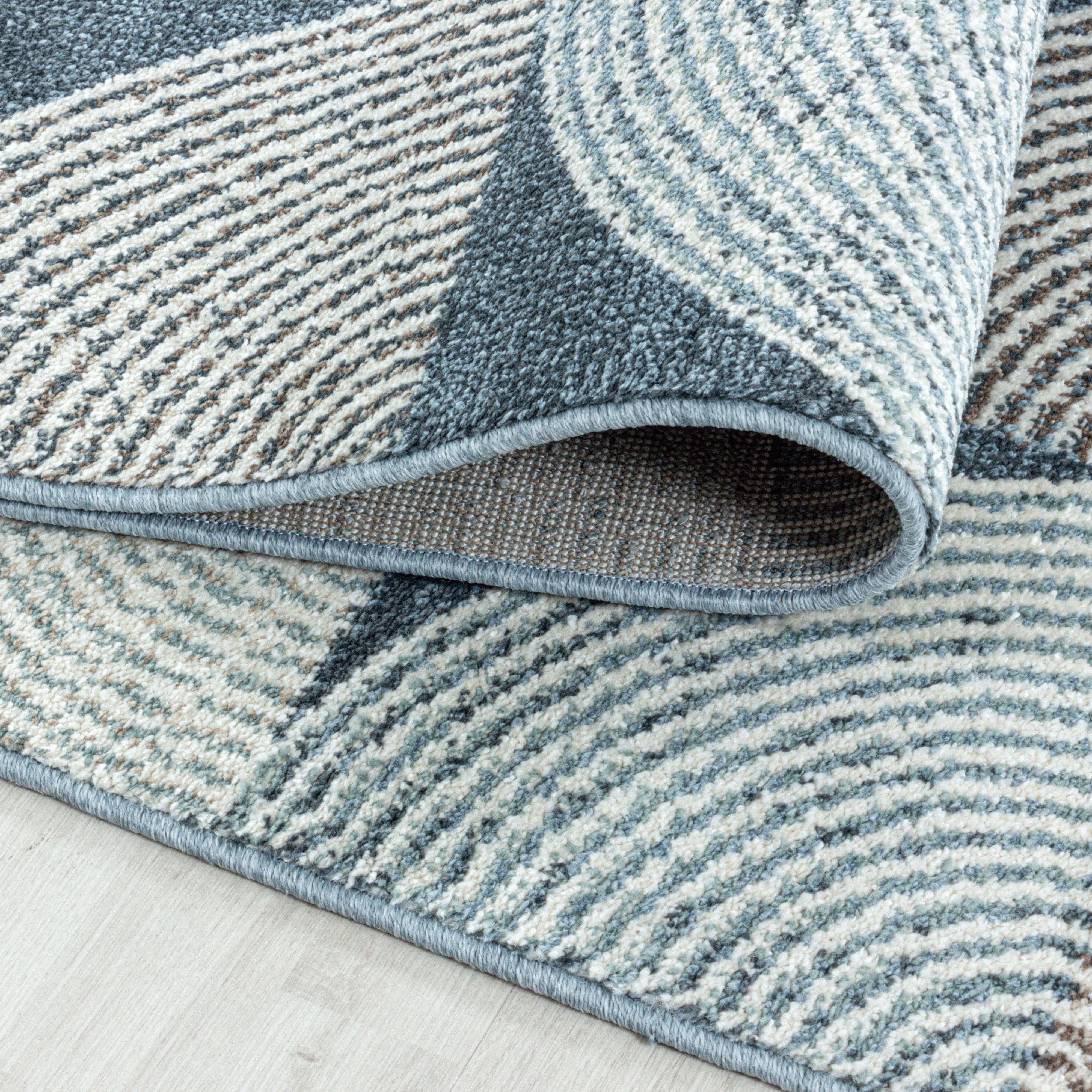 Passatoia Royal 4809 Geometric Blu (2)