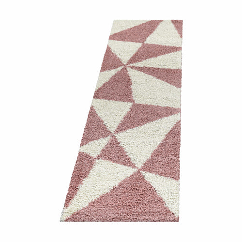 Passatoia Tango 3101 Geometric Rosa & AYYTPCH-TANGO3101ROSE-TRAVERSA