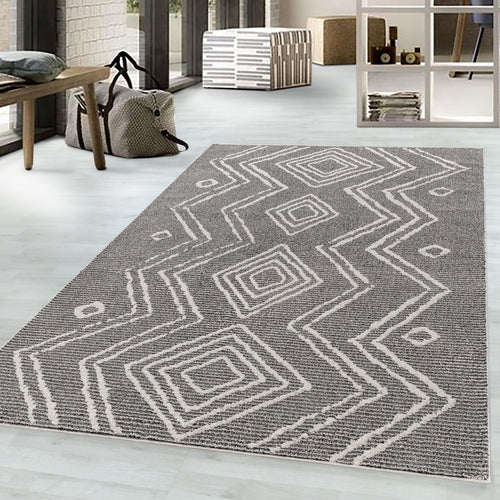 Passatoia Taznaxt 5104 Berber Design Nero (1)