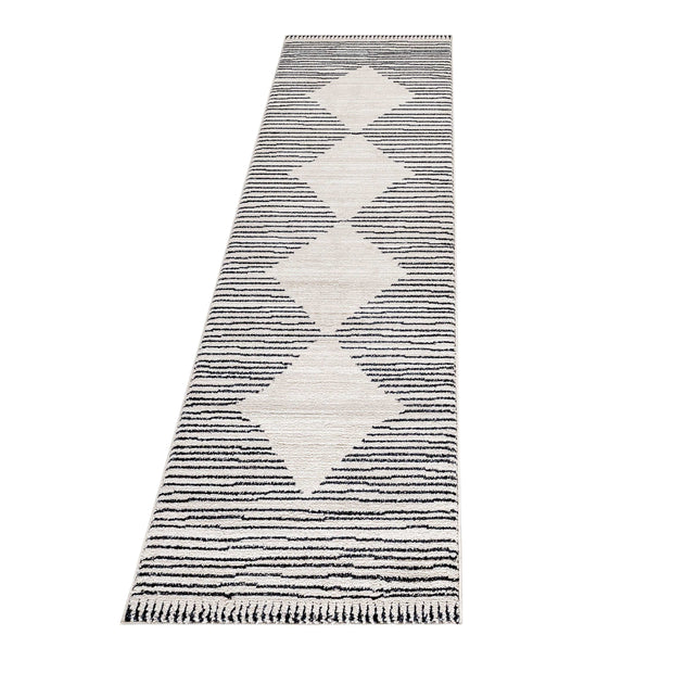 Passatoia Taznaxt 5105 Striped Crema & AYYTPCH-TAZNAXT5105CREAM-TRAVERSA