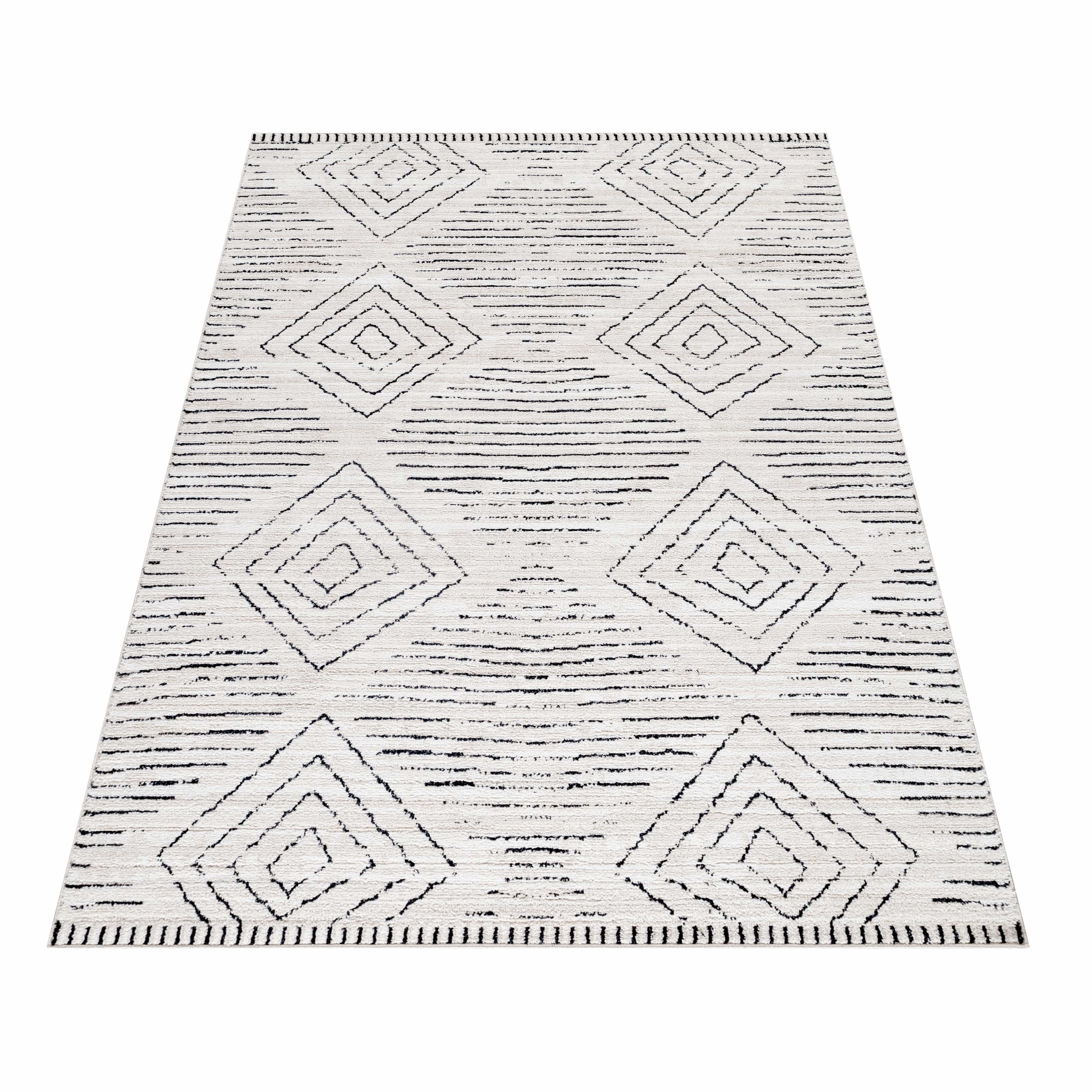 Passatoia Taznaxt 5106 Geometric Crema (2)