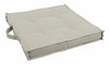 Bizzotto Perna de sezut decorativa, Zerach Square Bej, L40xl40 cm