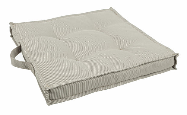 Bizzotto Perna de sezut decorativa, Zerach Square Bej, L40xl40 cm