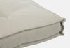 Bizzotto Perna de sezut decorativa, Zerach Square Bej, L40xl40 cm