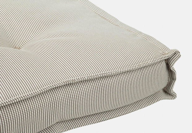 Bizzotto Perna de sezut decorativa, Zerach Square Bej, L40xl40 cm