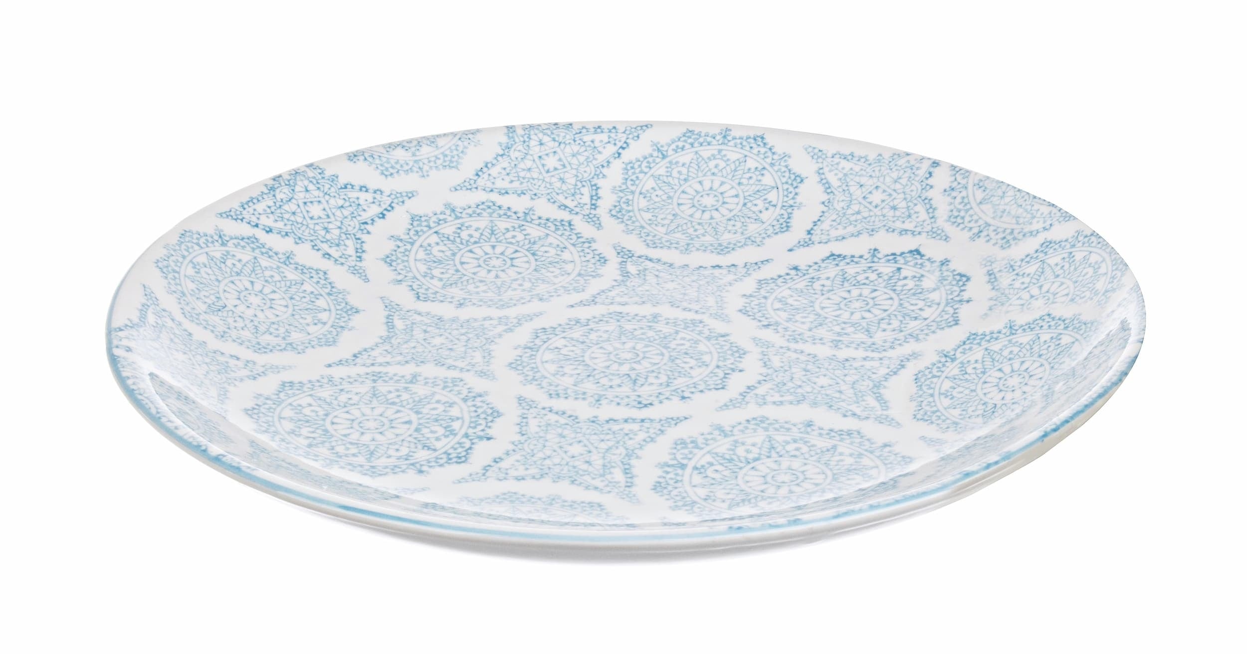 Bizzotto Piatto decorativo Alambra Bianco