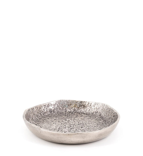 Piatto decorativo Antique Piccola Argento