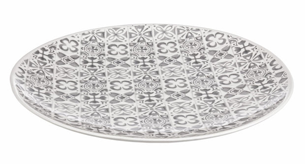 Bizzotto Piatto decorativo Ares Grigio