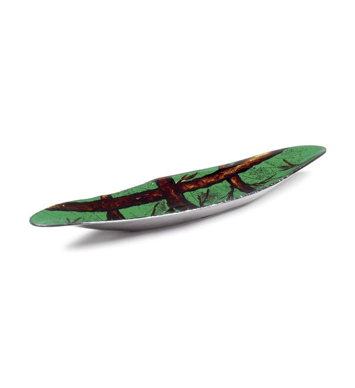 Piatto decorativo Arizona Oval Verde