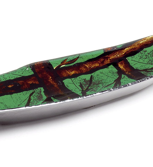 Piatto decorativo Arizona Oval Verde (1)