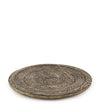 Piatto decorativo Carved Naturale