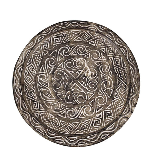 Piatto decorativo Carved Naturale (1)