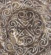 Piatto decorativo Carved Naturale (3)
