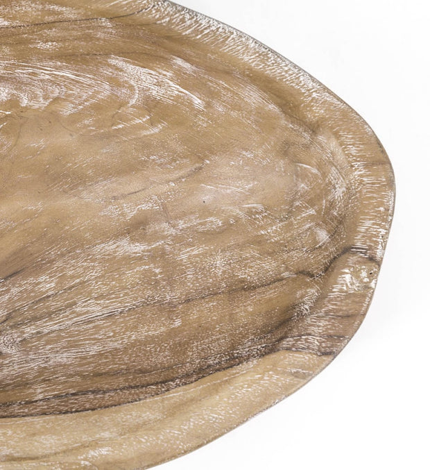 Piatto decorativo Erosi Bleached Table Naturale (4)