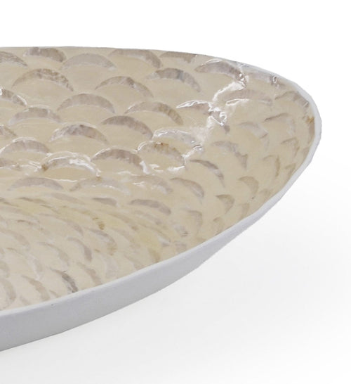 Piatto decorativo Mosaic Tray Avorio (1)